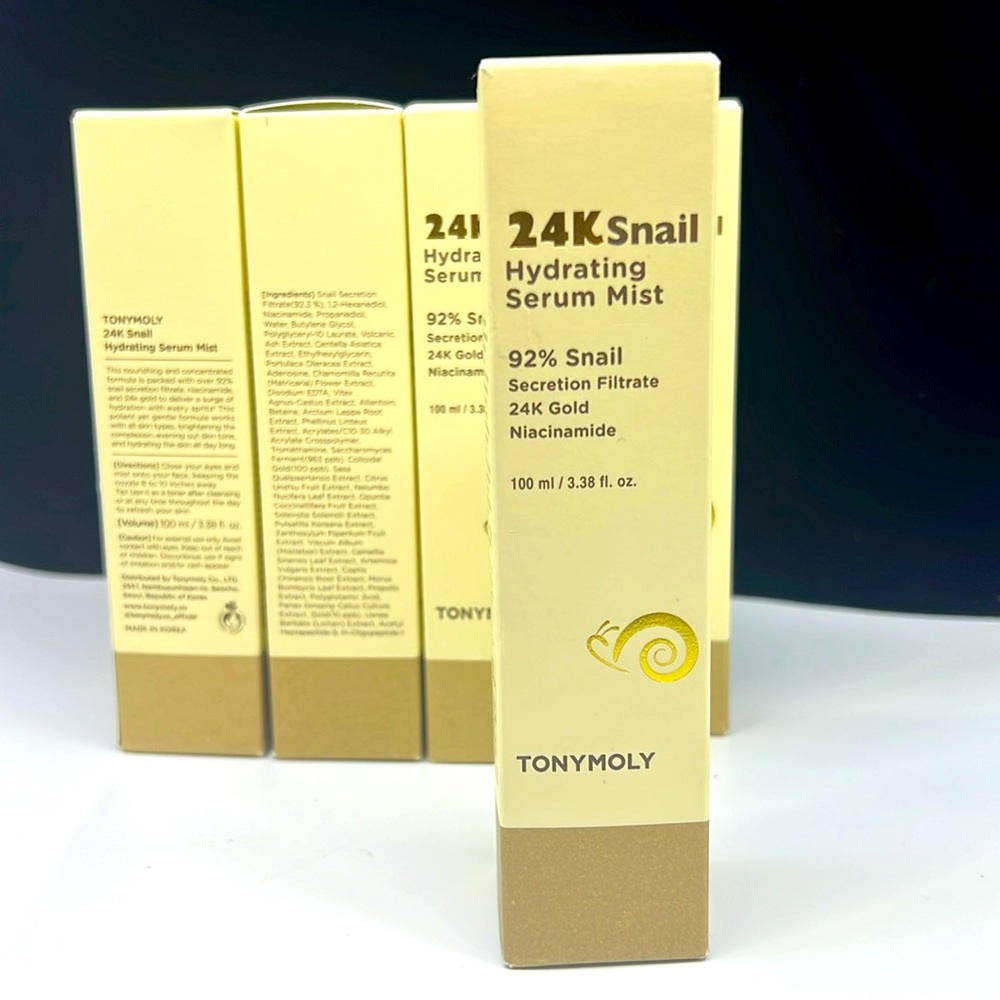 Tonymoly Intense Care Gold 24K Snail Serum Mist 100ml (3.38oz)